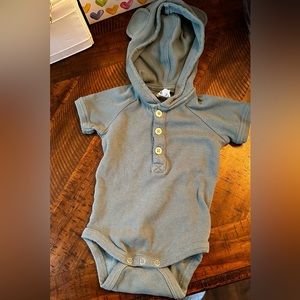 Kate Quinn bear ears hooded onesie